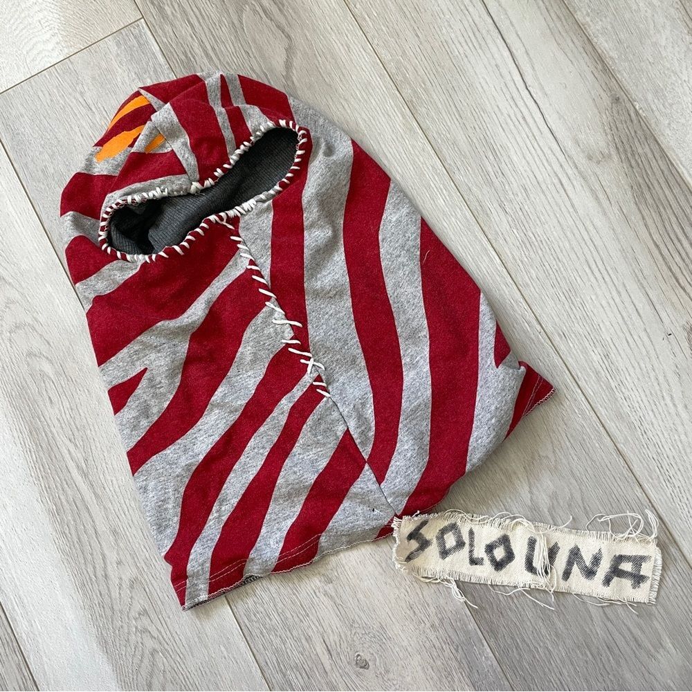 Solo Una Ski Mask NWT embroidered animal print mens one size NWT streetwear hype